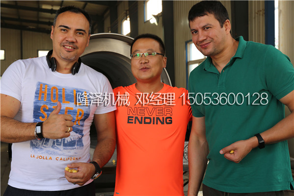 热烈欢迎乌兹别克斯坦客户莅临bsports机械参观考察